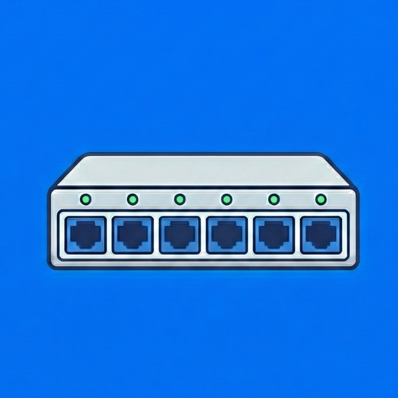 Network switch with Ethernet ports
